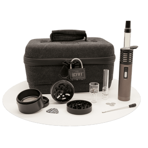 arizer air II accessory bundle with vaporizer, grinder and carrying case