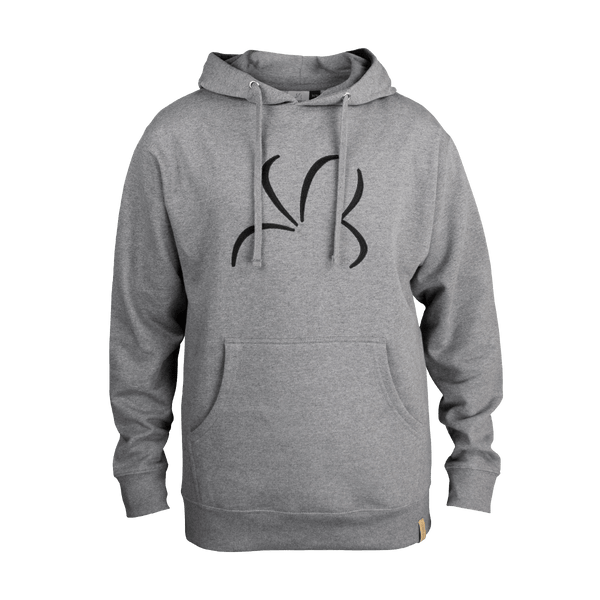 cottontail pullover hoodie in ash (grey heather)